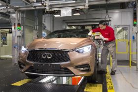 Infiniti begins production of Q30 premium compact car in UK